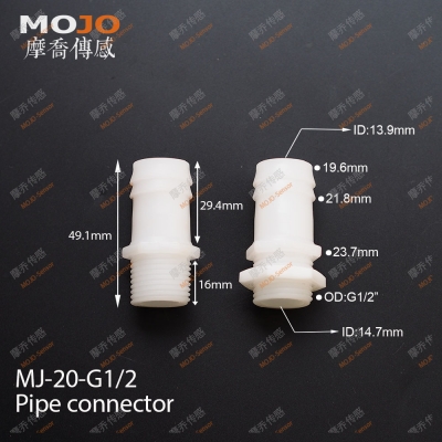 MJ-20-G1/2 Barb 20mm ture thread G1/2\" only connector